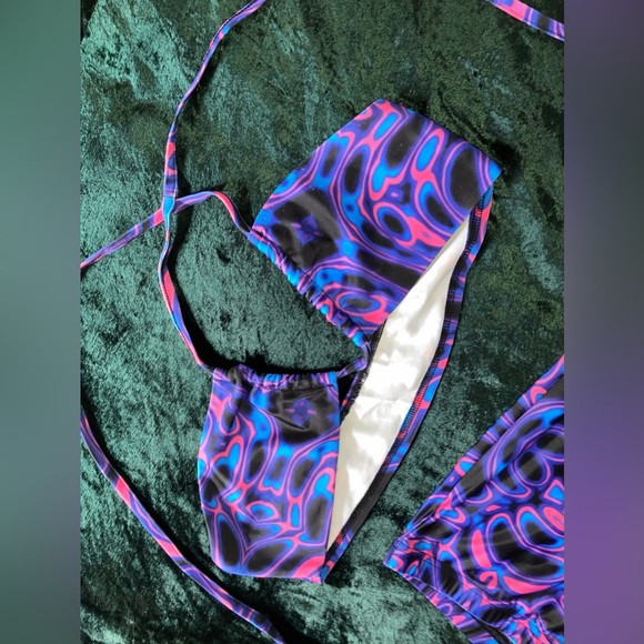 SOLD on Depop - Dolls Kill Psychedelic Mind Pants Set - Picture 2 of 7